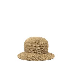 NONNATIVE Crochet Bucket Hat Men Beige Hats & Caps